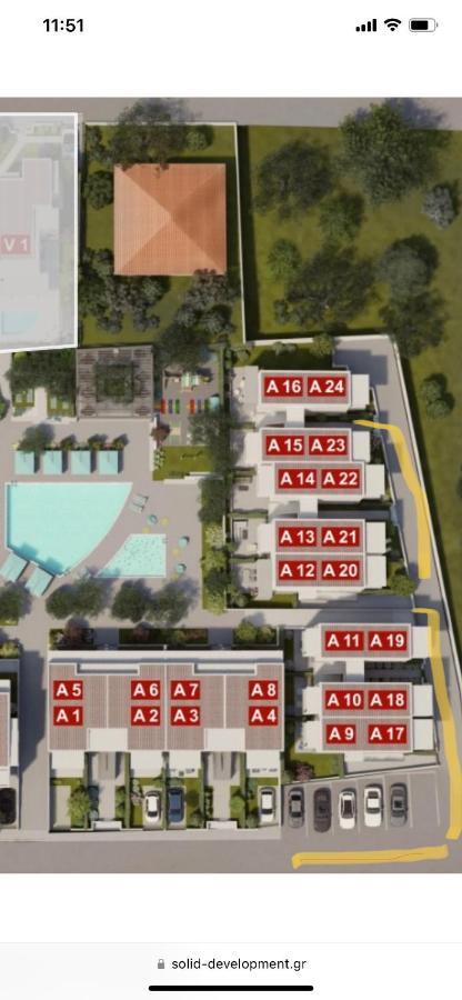 Olea Luxury Apartments Nikiti  Exteriér fotografie